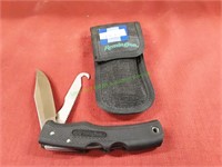 Remington Multi Blade Pocket Knife w/Nylon Sheath
