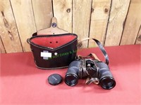 Binolux 7x35 Binoculars in Leather Case