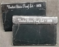 1978 & 1979 US Mint Proof Sets