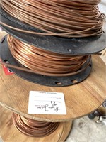 Group: (4) Rolls of Copper Spools