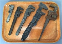 Antique Wrenches -Pipe, Auto, etc