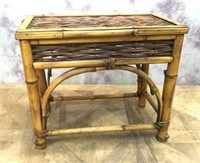 Small Bamboo Accent Table