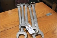 Large 5 piece Wrench set