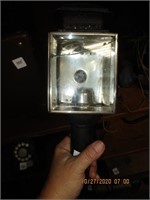 Antique Carriage Lamp-has a crack lens,see pic
