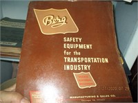 1959 Berg Safety Equipment Guide
