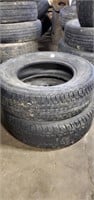Two size 15 trailer tires
