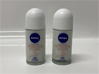 **2PCS LOT**50mL NIVEA WHITENING POWDER