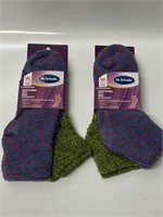 **2PCS LOT**PAIR OF DR.SCHOLLS SPA SOCKS