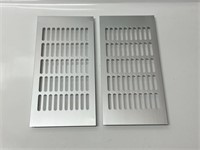 **2PCS LOT**12"x6" ALUMINUM VENT COVERS