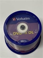 50PACK VERBATIM 8x DVD+R DL