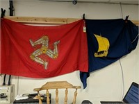 Two Manx flags