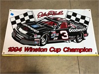 Dale Earnhardt 1994 Winston Cup Champ banner