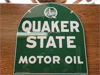 Quaker State Sign w/Frame