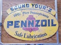 Pennzoil "Sound your Z's" Sign
