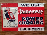 Jamesway Equipment Sign