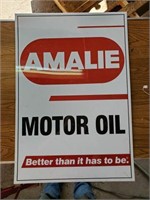 Amalie Oil Sign