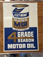 Fleet Wing Oil Sign