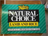 Natural Choice Pet Food Sign