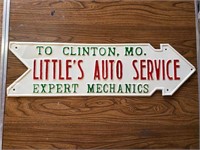 Little's Auto Service Sign