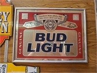 Bud Light Mirror, Corona Sign, Honey Brown Sign