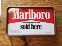 Marlboro Lighted Sign