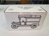 1913 Model T Delivery Toy Truck Bank