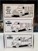 (3) Toy Trucks