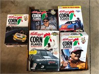 NASCAR Cornflakes boxes collectible use only