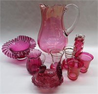 Ruby Glass Lot