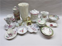 Cups & Saucers, Vases, & Misc.