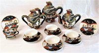 14 Piece Moriage Dragonware Porcelain Set China