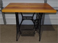 Singer Treadle Sewing Machine Base Table