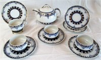 11 Piece Heinrich & Co Bavaria Porcelain Tea Set