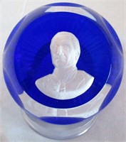 Franklin Mint John Paul Jones Baccarat Paperweight