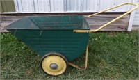 Vintage Metal Yard Cart