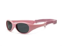 Uveez Banded Wraparound Sunglasses, Pink, Ages 0+