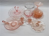 Miscellaneous Pink Depression Glass