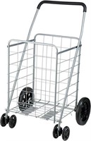 Honey-Can-Do CRT-01640 Rolling Grocery Cart, Dual