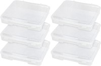 IRIS Portable Project Case, 6 Pack, Clear