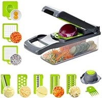 Vegetable Slicer Food Chopper, Lychee 12 in 1