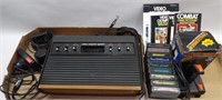 Atari CX-2600 Console & Games