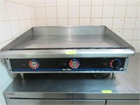 Star Stainless Steel 36" Flat Grill: Electric