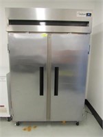 Delfield Stainless Steel Refrigerator: Two Door