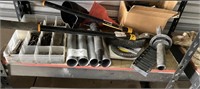 Group: 64 Storage Drawer, 1 1/2" Metal Pipe, Clipp