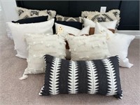 12 PC ASSORTED PILLOWS