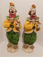 Clown Sculptures