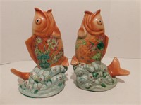 Asian Fish Vases