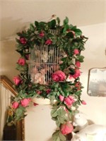 Bird Cage W/ Floral Arrangement