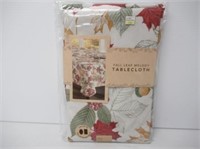 Fall Leaf Melody Tablecloth 70" Round