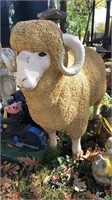 Ram, life size 4’ long fiberglass